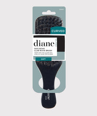 DIANE - 100% SOFT BOAR CURVED CLUB WAVE BRUSH