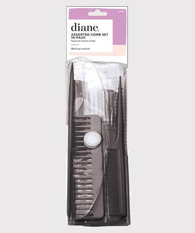 DIANE - ASSORTED COMB SET 10-PACK