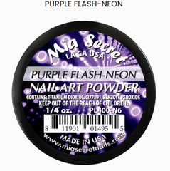 Mia Secret Purple Flash-Neon Nail Art Powder (PL400-N6)